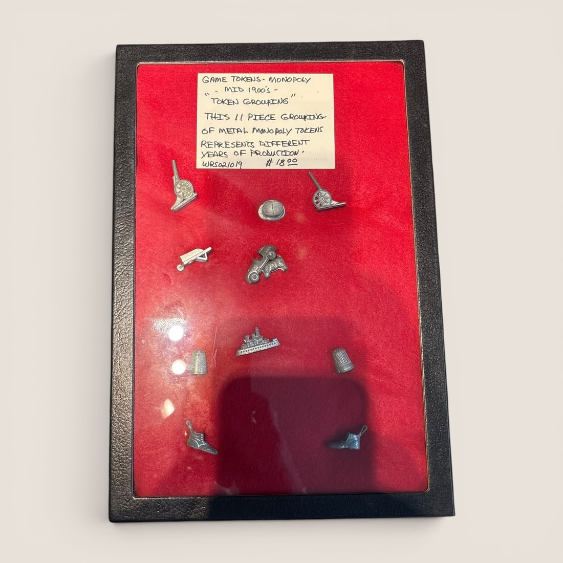 Mid 1900's Monopoly Game Tokens, 11 Metal Tokens (1 of 2)