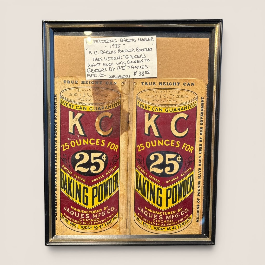 1935 Original K.C. Baking Powder Booklet (1 of 1)