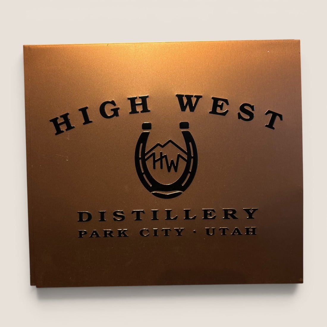 2 Tin High West Distillery Park City Utah Signs (1 of 1)