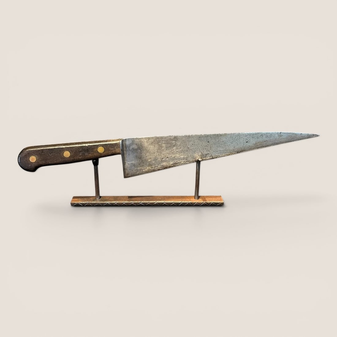 Large & Excellent Butchers Knife, 19th Century (1 of 1)