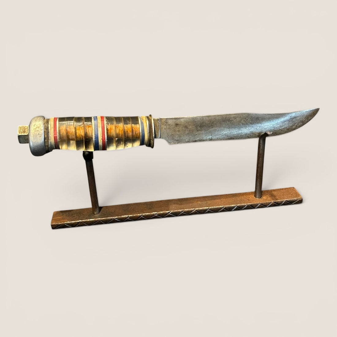 Early Antique Knife (Probably Marbles): Measures approx 10 inches in length.We provide in-house shipping on all items in the auction. Bid directly at Bid.Ziebarths.com for a lower buyers premium (18%).