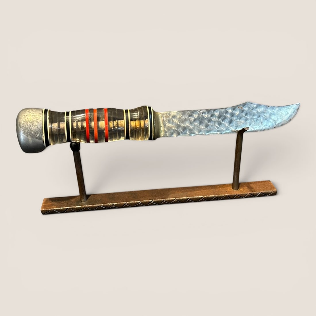 Excellent Clip Blade Theater Knife: This knife appears to have never been used, excellent condition. Measures approx 10 inches in length.We provide in-house shipping on all items in the auction. Bid directly at Bid.Ziebarths.com for a