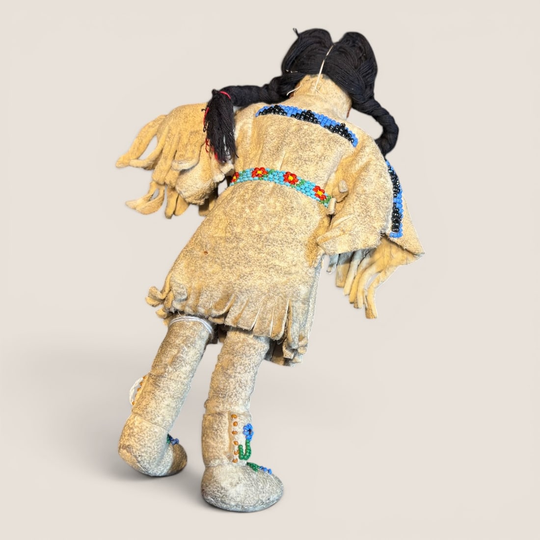 Native American Beaded Doll - 2