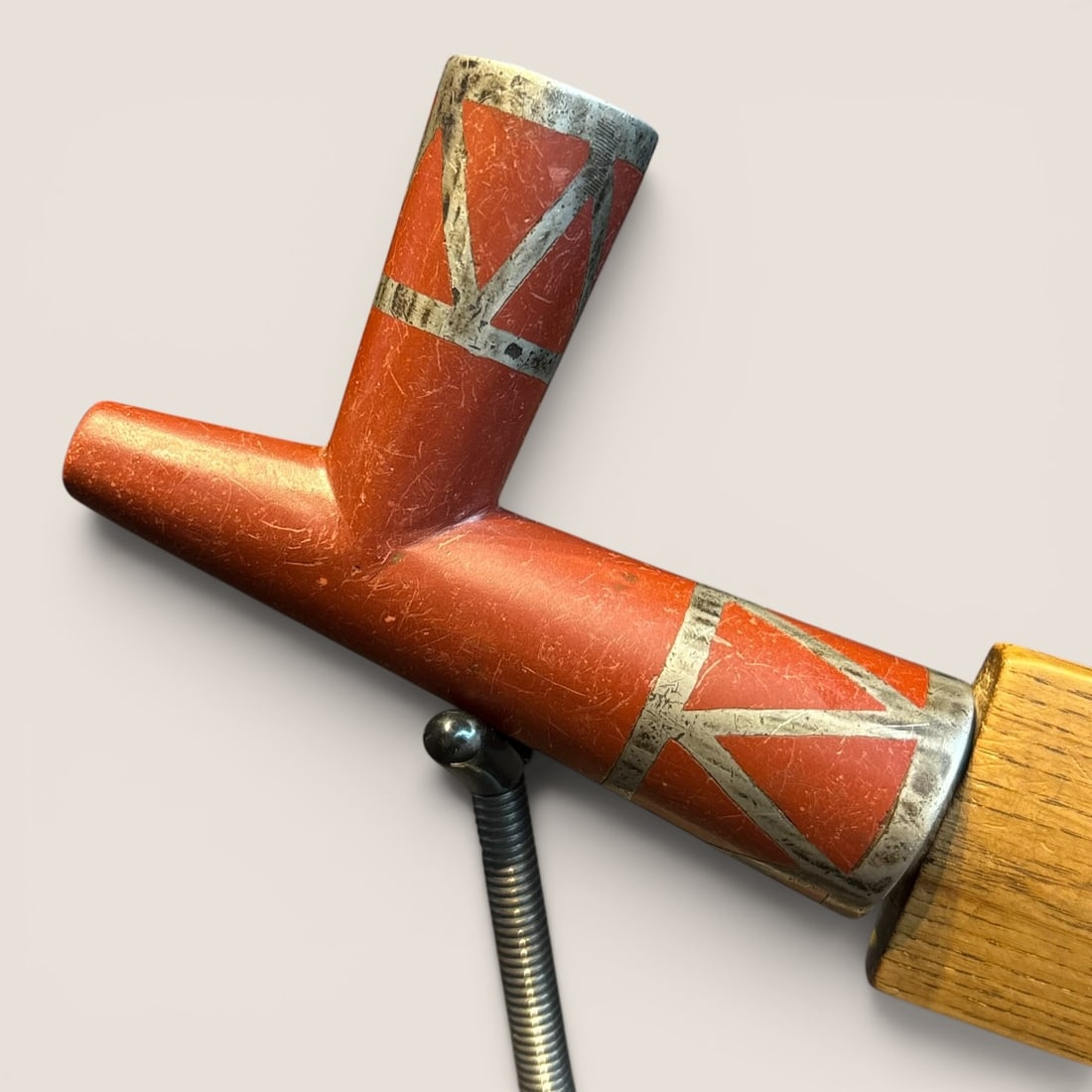 Superb Small Native American Puzzle Pipe - 3