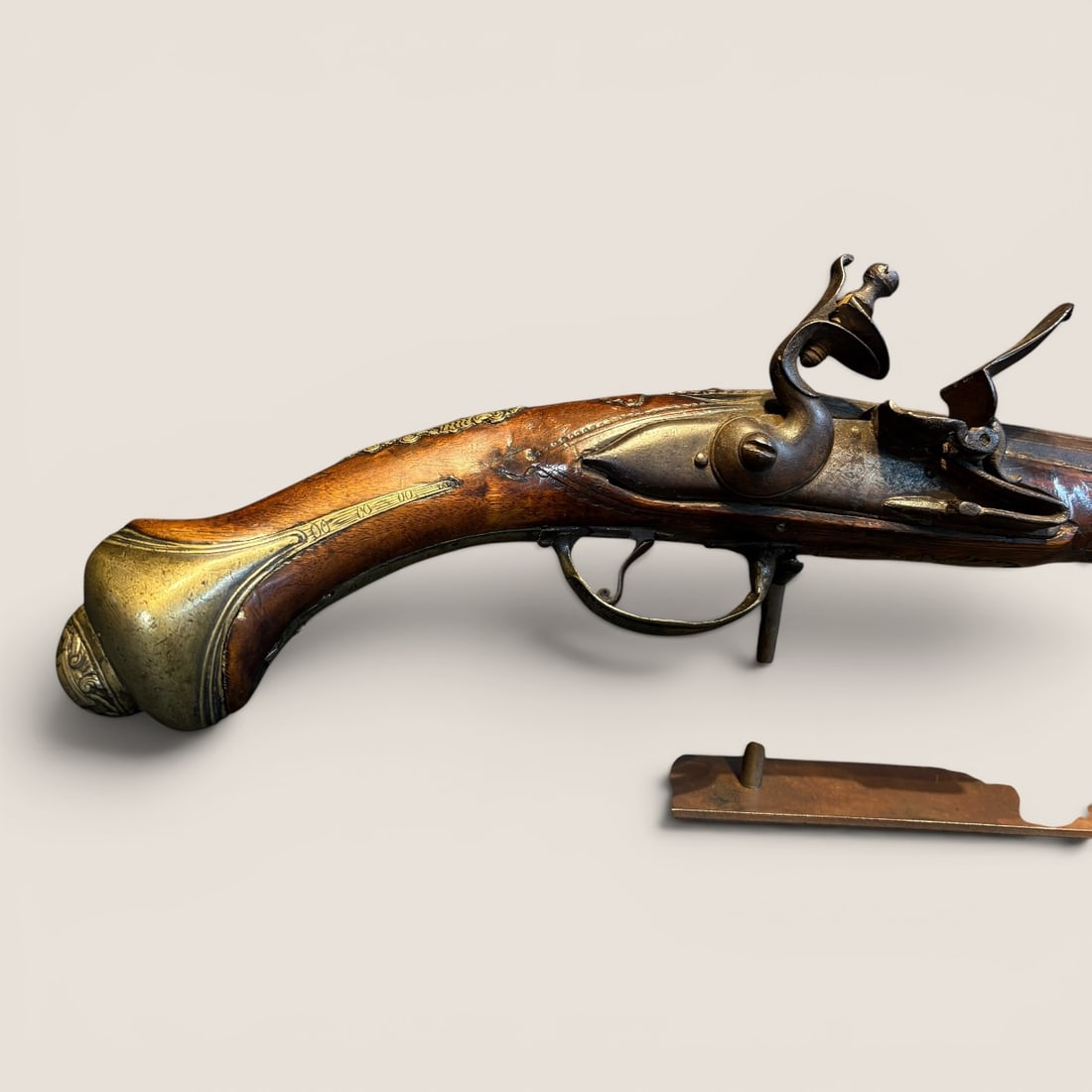 18th Middle Eastern Flintlock Pistol - 2