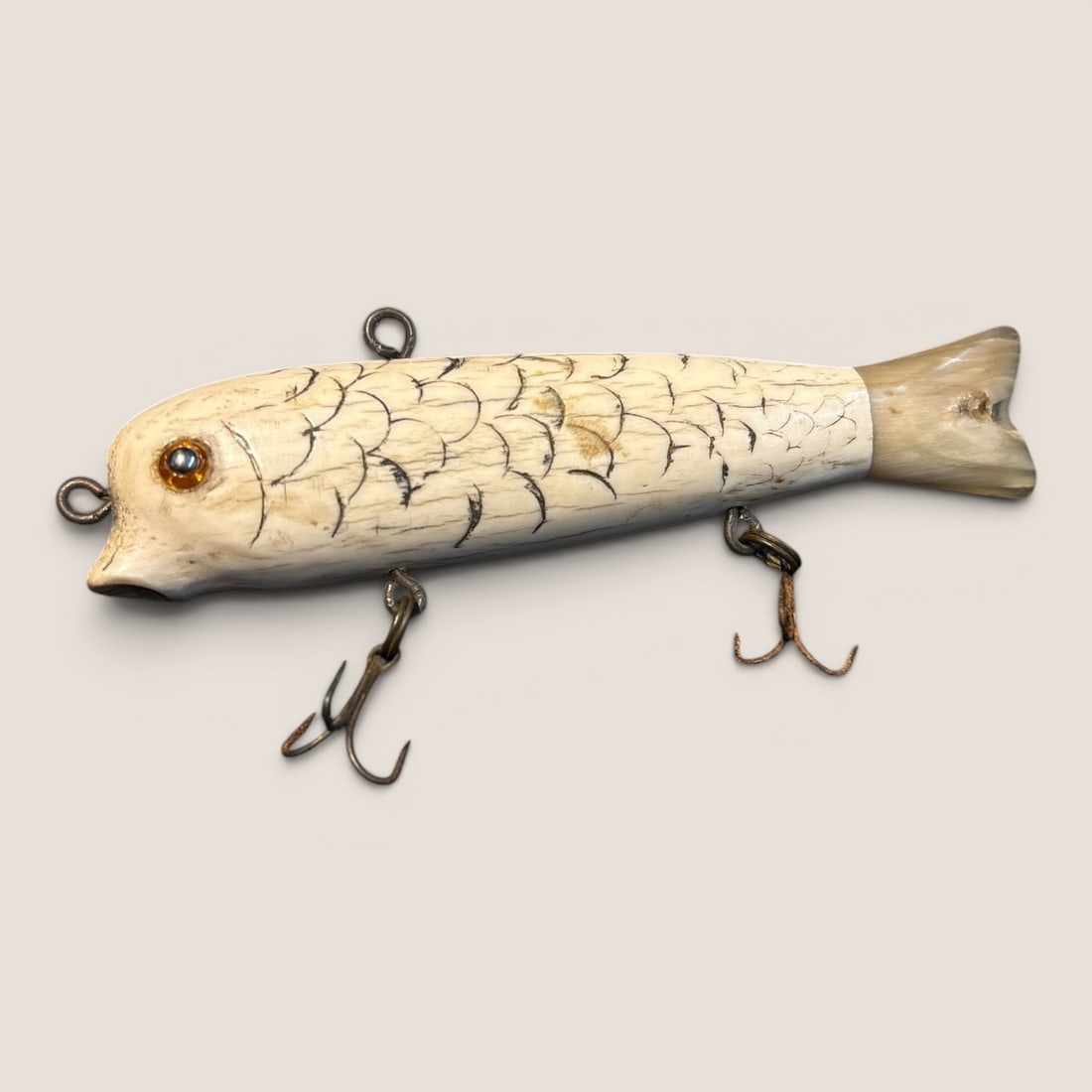 Bone And Tortoise Shell Fishing Lure (1 of 2)