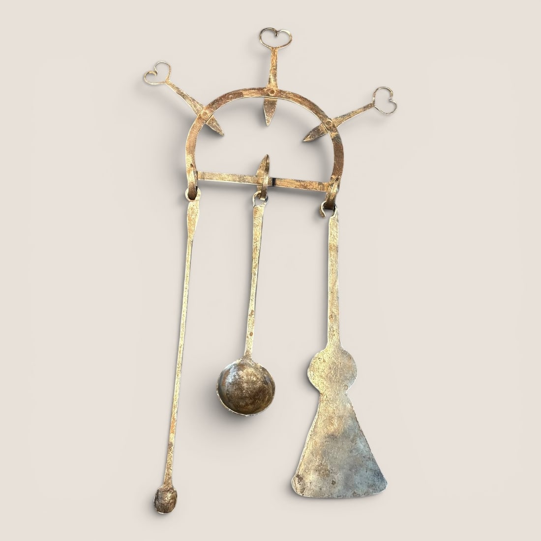 Rare Set Of Late 1700's to Early 1800's Miniature Set Of Cooking Utensils (1 of 4)