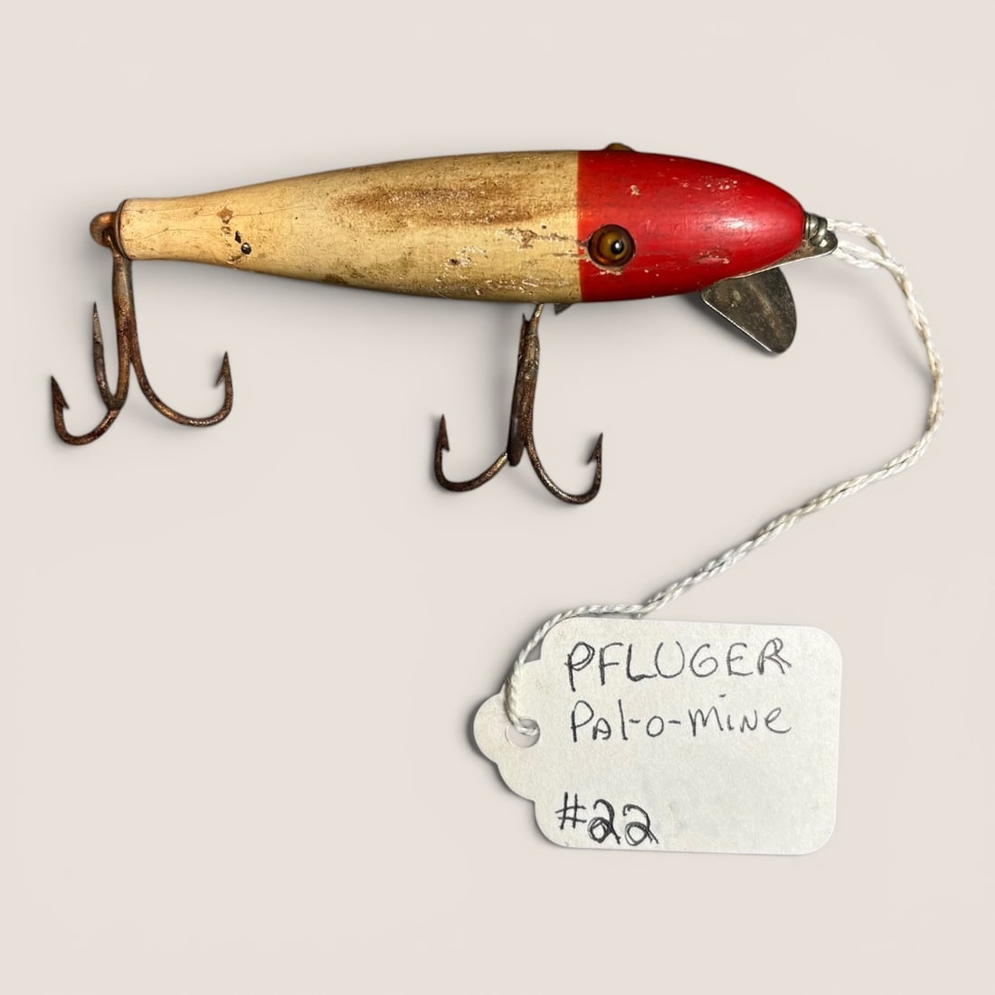 Vintage Pflueger Pal-O-Mine Fishing Lure (1 of 1)