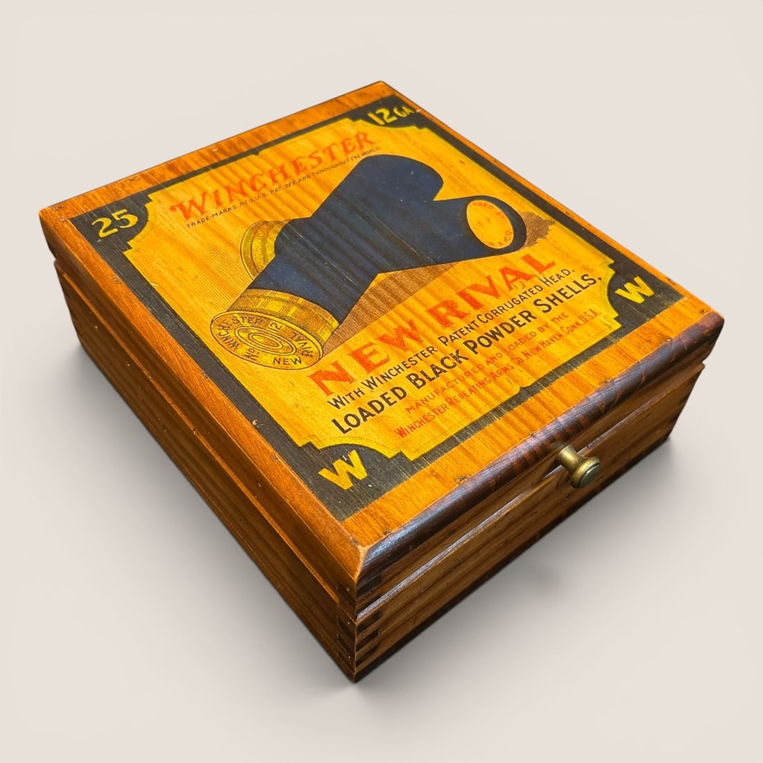 Collectors Winchester Wooden Box (1 of 2)