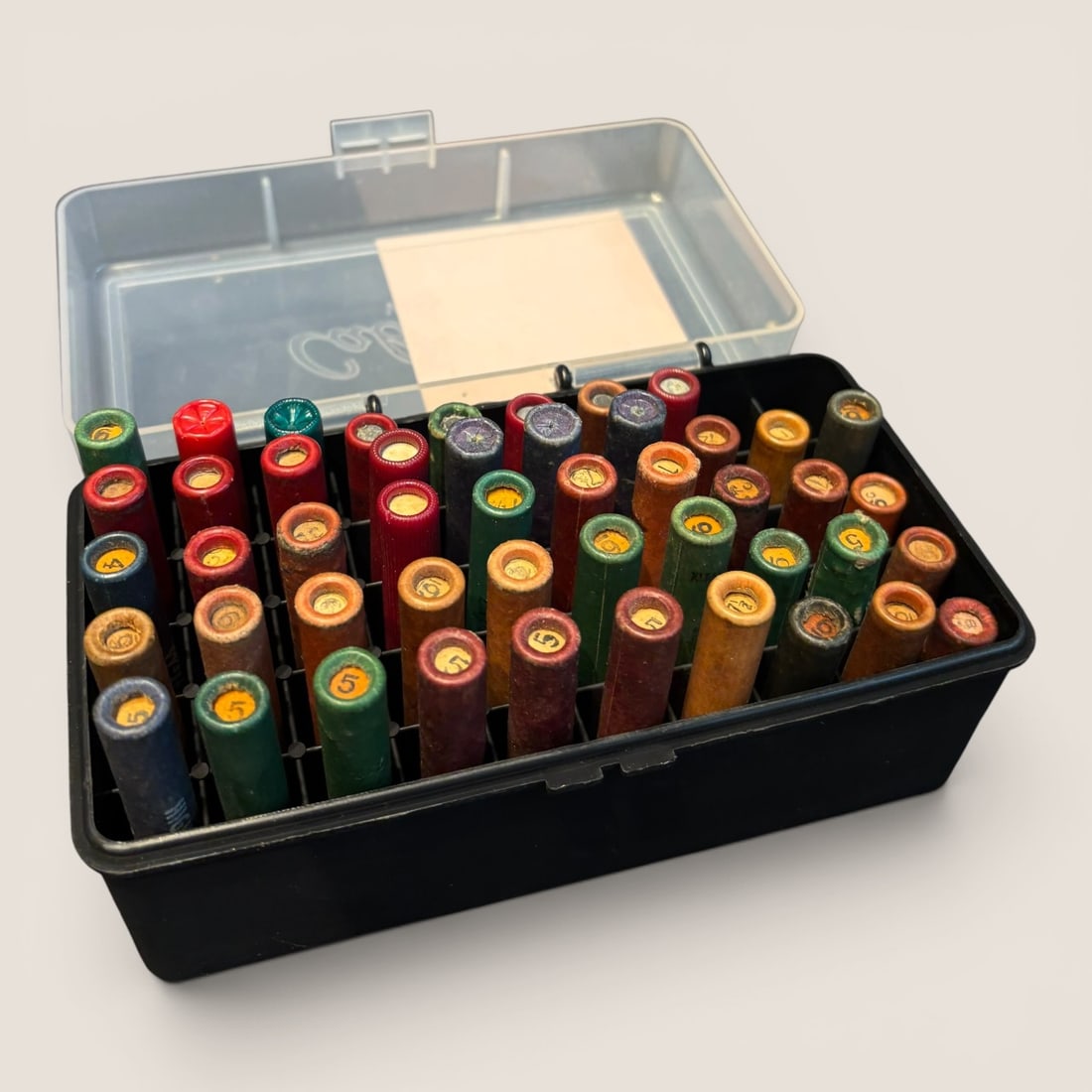 Box of 48 Various Vintage 410 Shotgun Shells: Box of 48 various vintage 410 shotgun shellsWe provide in-house shipping on all items in the auction. Bid directly at Bid.Ziebarths.com for a lower buyers premium (18%).