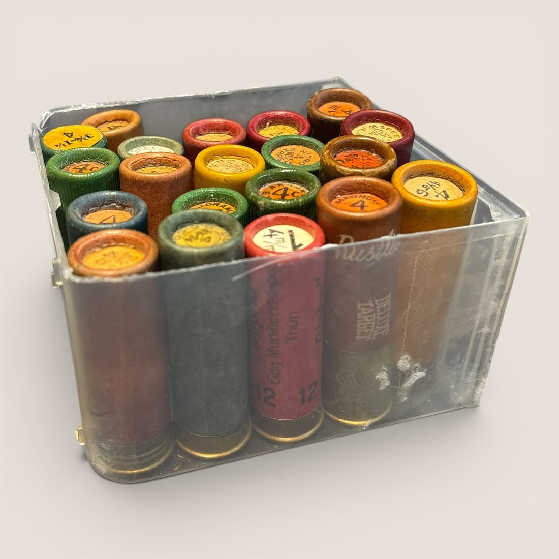 Lot Of 21 Assorted Vintage 12 gauge Shotgun Shells (1 of 1)