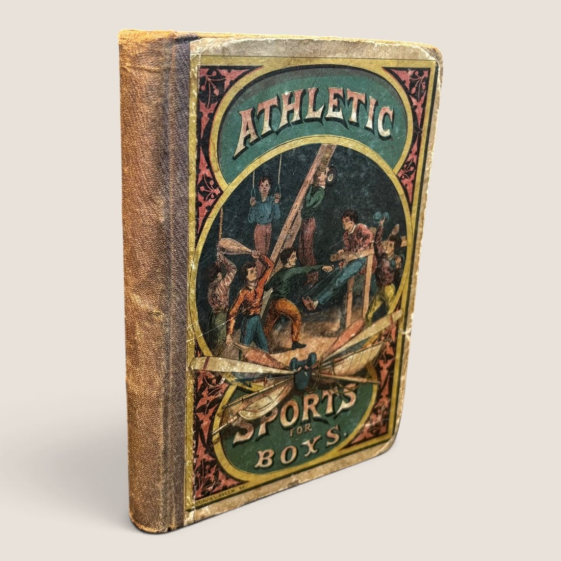 1866 Athletic Sports For Boys Book First Edition: Rare first edition 1866 Athletic Sports For Boys book 7 x 5 Bid directly at Bid.Ziebarths.com for a lower buyers premium (18%). We offer in-house shipping on all items.