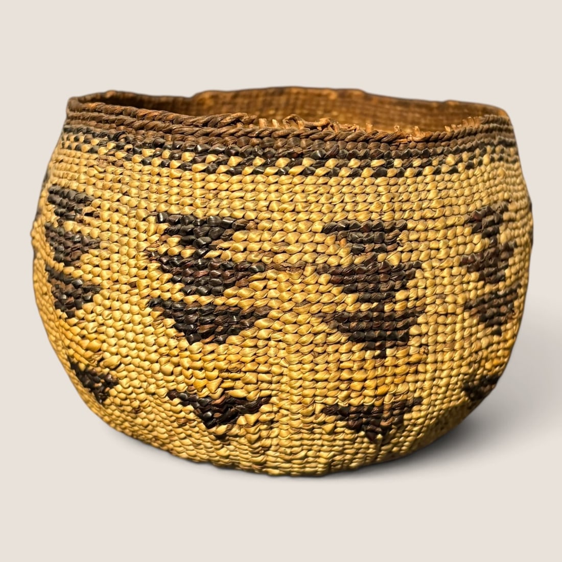 Native American California Basket (1 of 2)