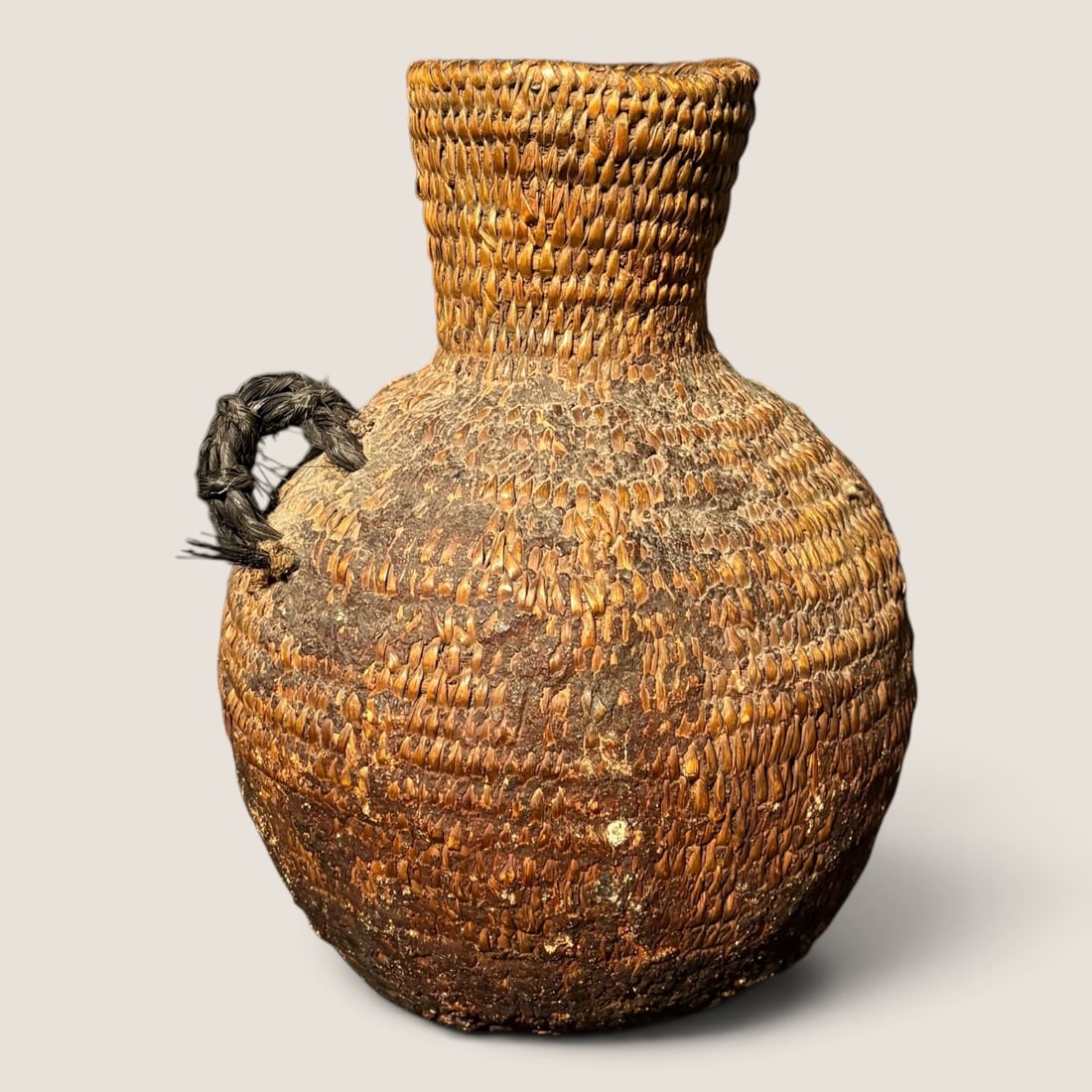 19th C Native American (Apache) Water Bottle - 2