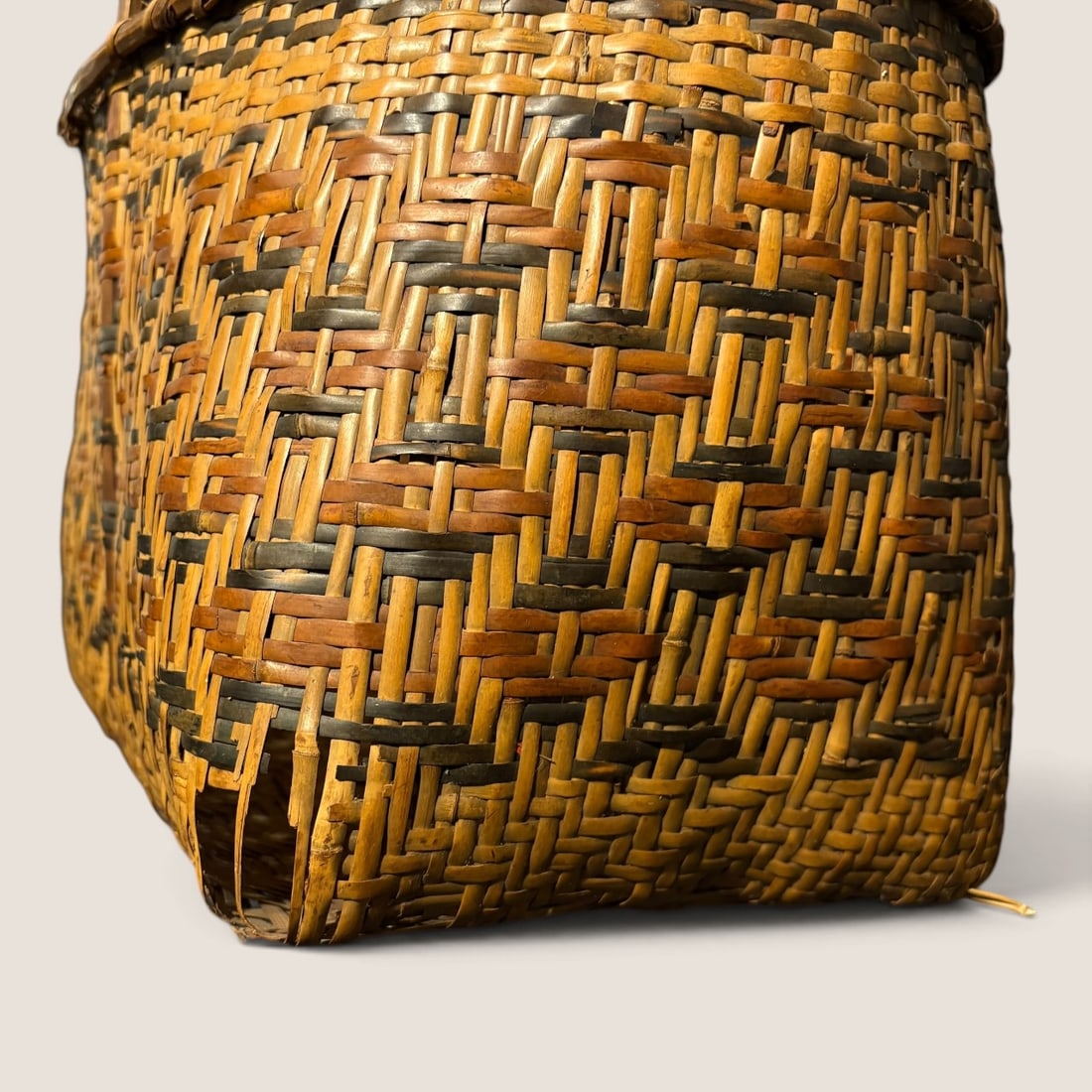 Large Cherokee Handled Basket - 2