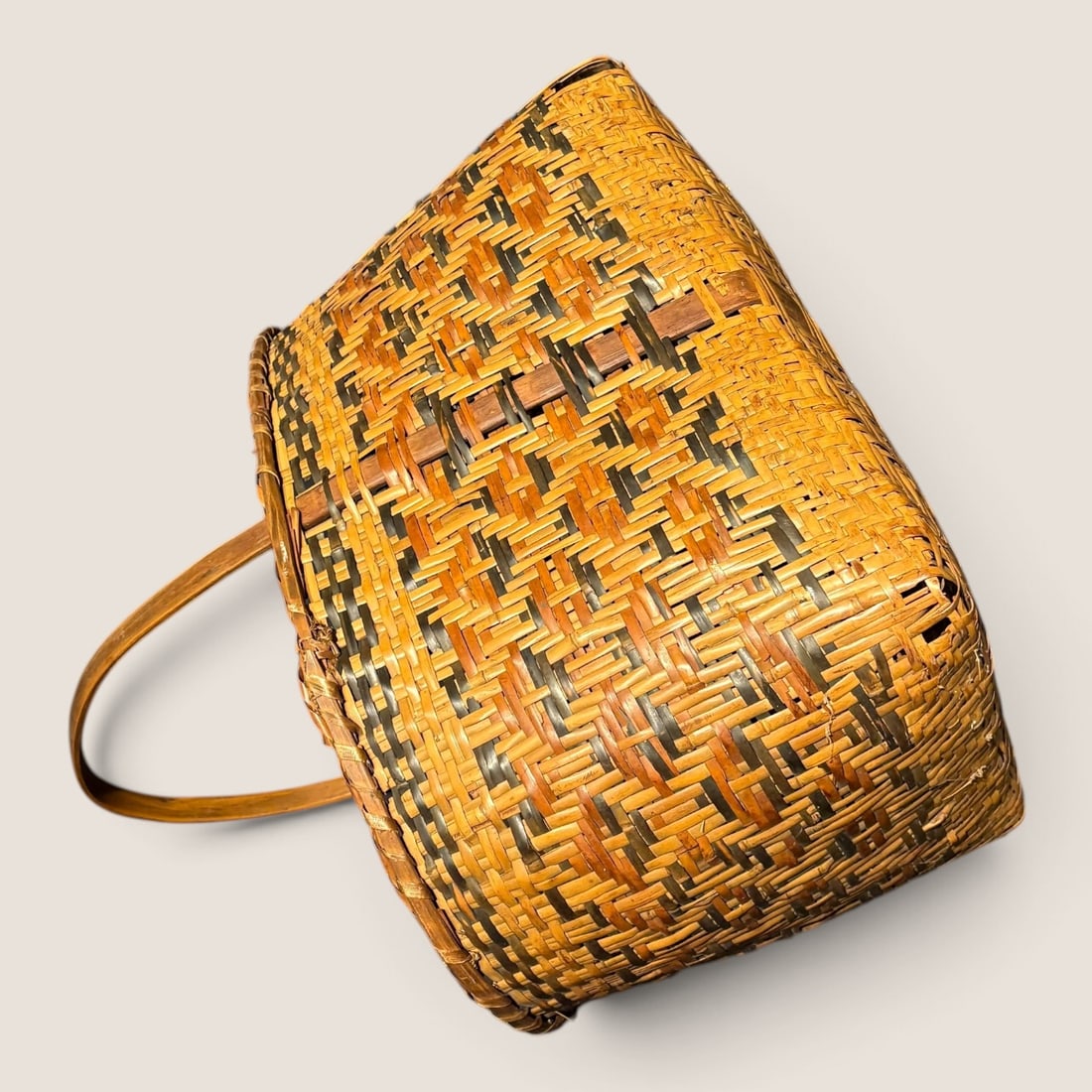 Large Cherokee Handled Basket - 3