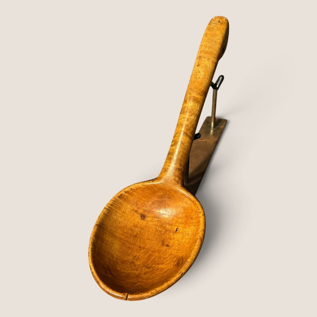 Excellent Tiger Maple Ladle (1 of 3)