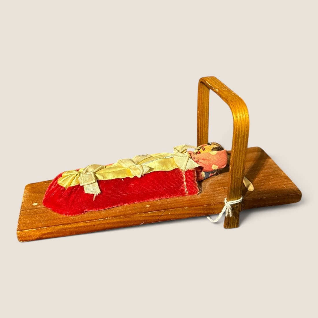 Small Toy Doll/Cradle (Papoose) - 2