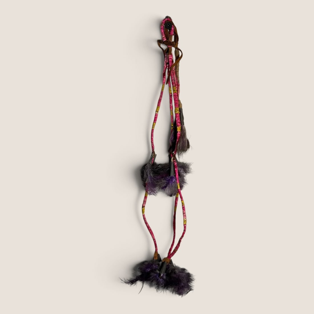 Excellent Quilled Sioux Drip: Measuring approx 14 inches at longest point.We offer effecient & affordable in-house shipping on all items in this auction. Bid directly at Bid.Ziebarths.com for our lowest buyers premium (18%)!