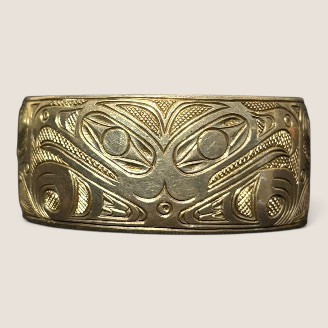 Engraved Haida Bracelet - 2