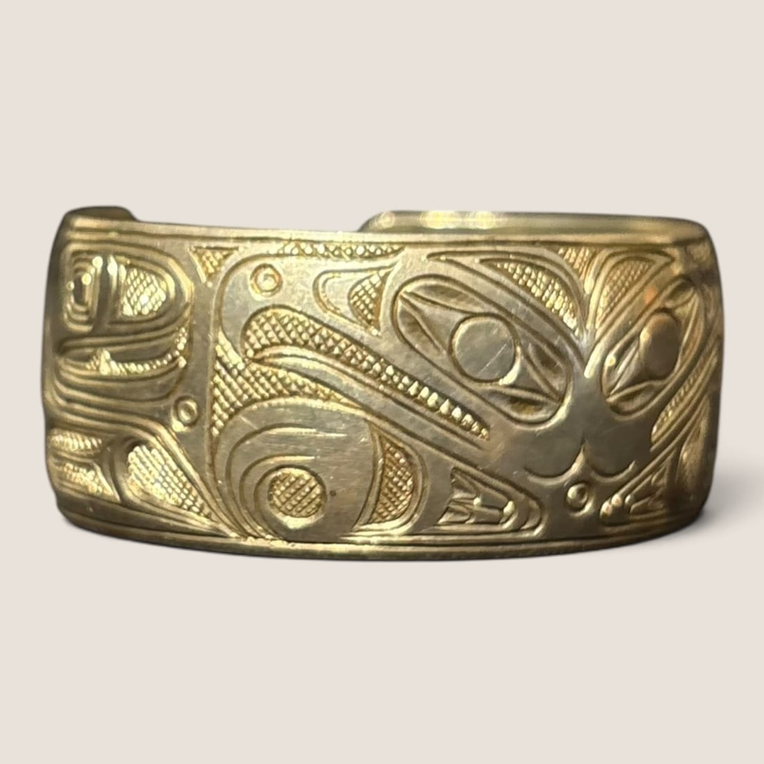 Engraved Haida Bracelet - 3