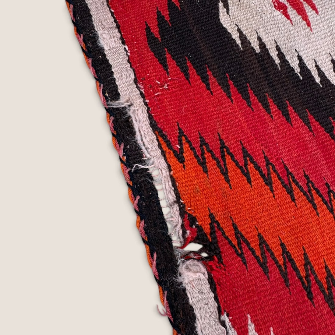 1890s Transitional Navajo Weaving - 3