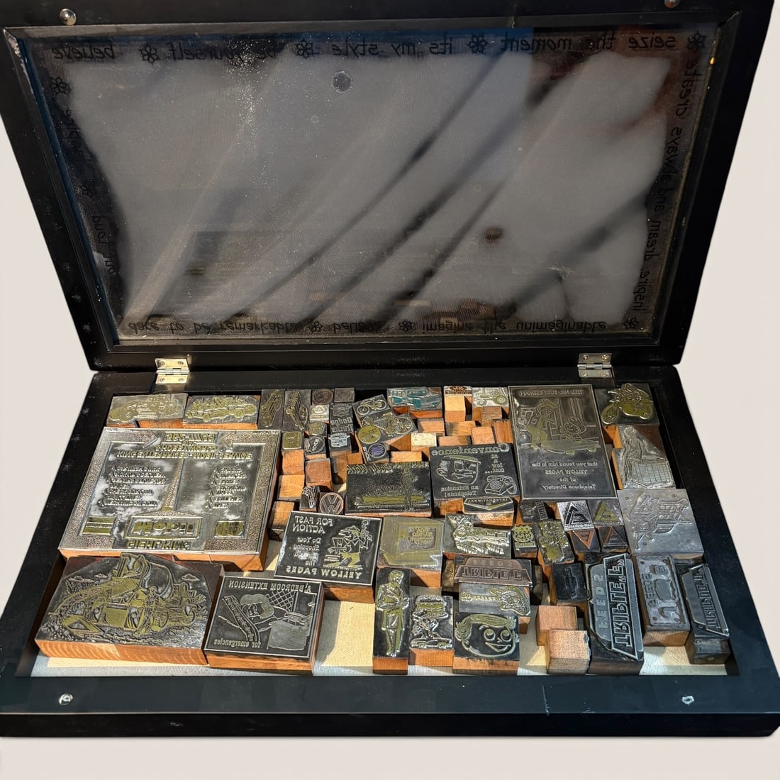 Large Case Full Of Misc. Printers Blocks (1 of 3)