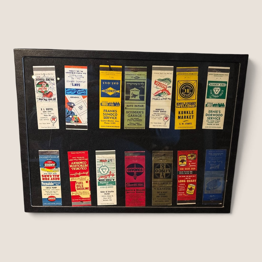 Riker Case Of Vintage Pictorial Matchbooks (1 of 1)
