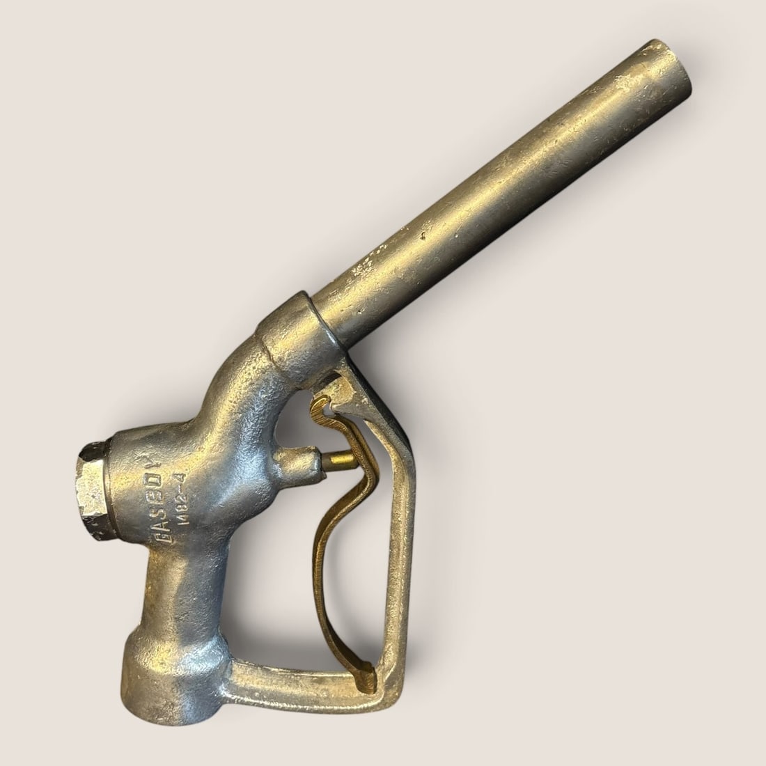 Vintage " GasBoy " 1482-4 Gas Hose Nozzle (1 of 2)