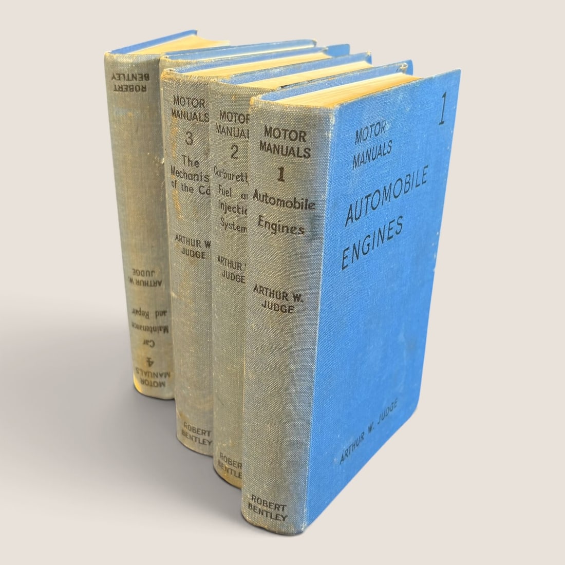 Vintage 5 Volume Set Of " Motor Manuals " Books, Sixth Edition (1 of 1)