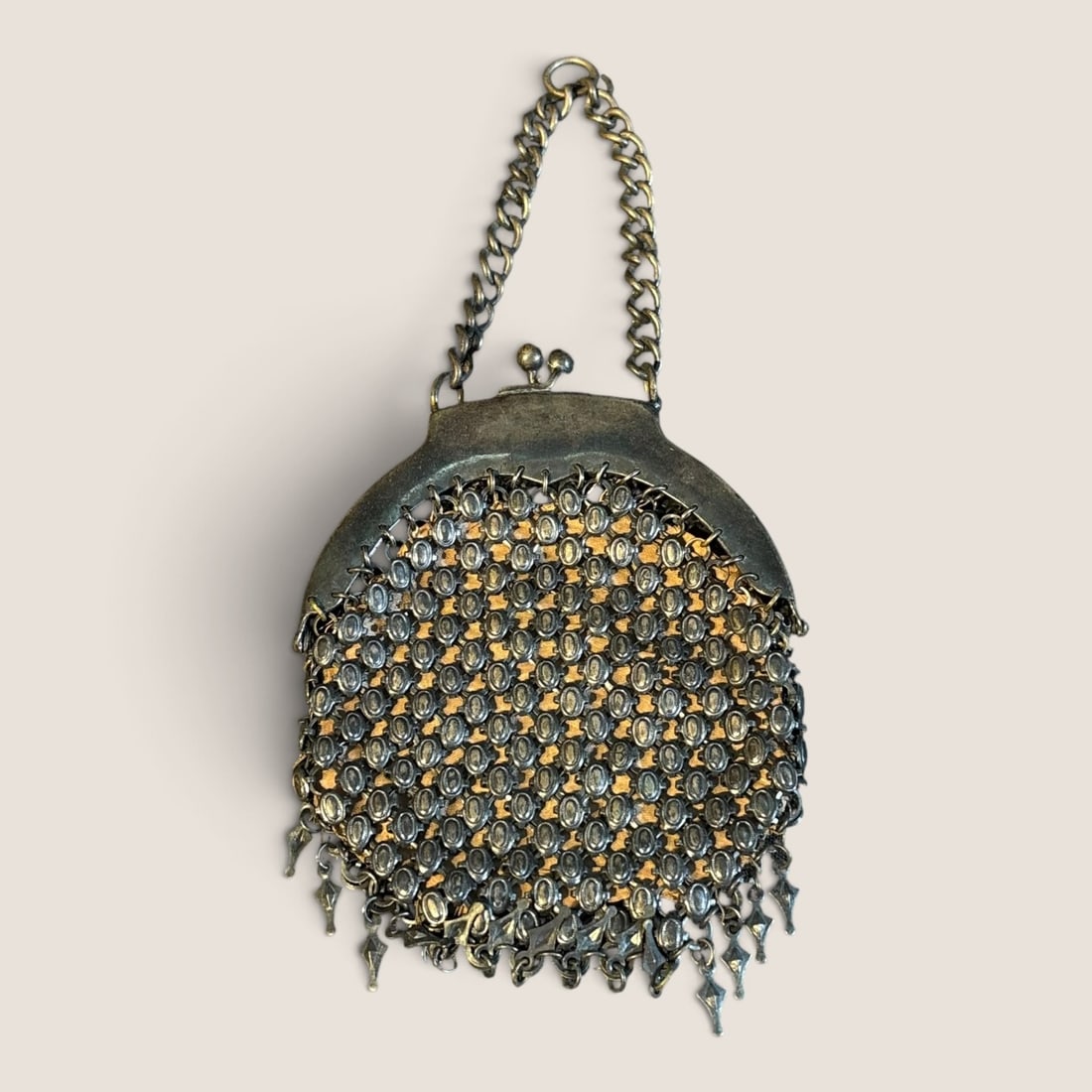 Choice Antique Metal Mesh Coin Purse (1 of 1)