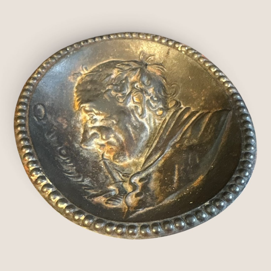 A High-Relief Silver Portrait Mount by Morrison (1 of 2)