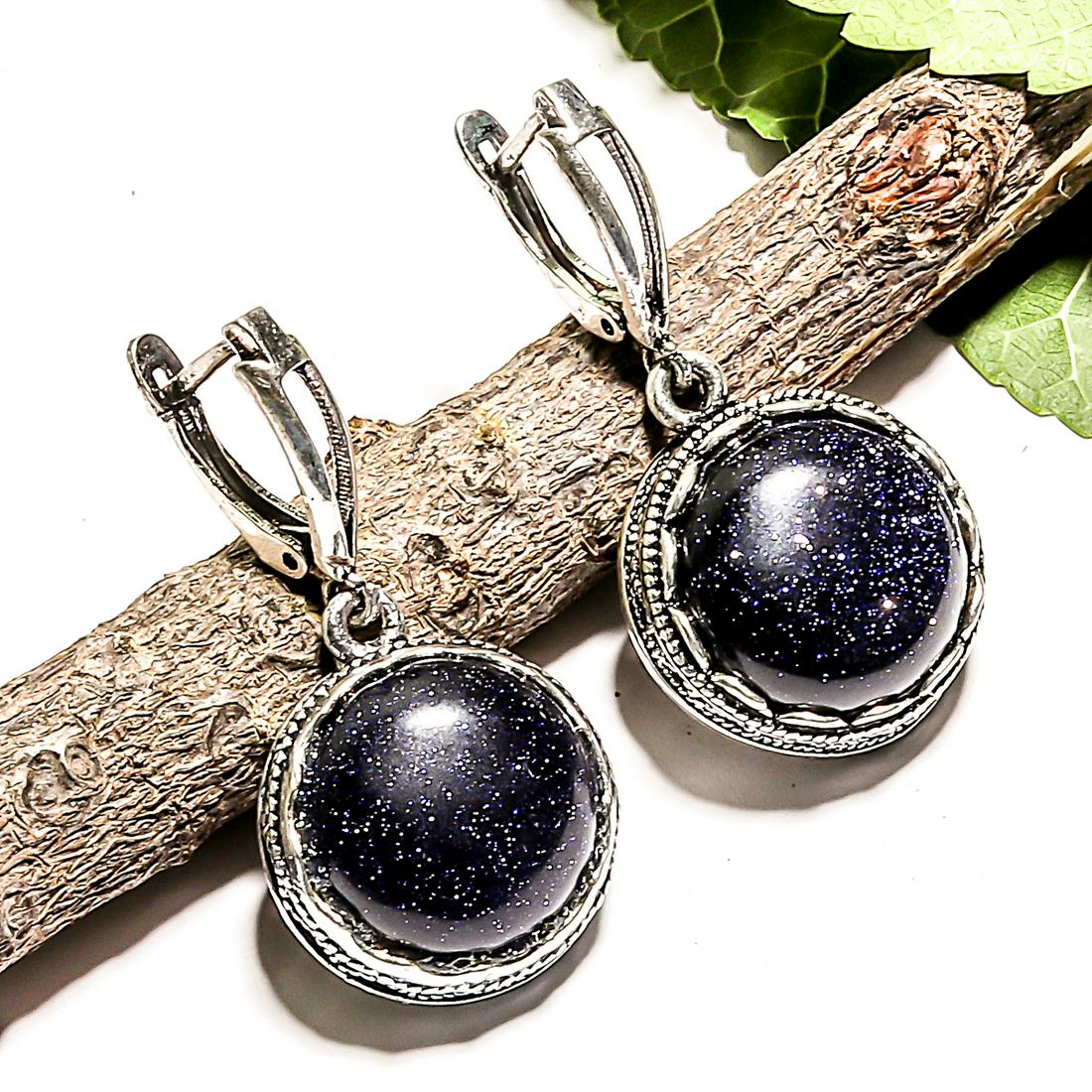 BALCK STAR GEMSTONE LEVER BACK EARRING JEWELRY 1.5": PRODUCT TYPE : EARRING , MAIN STONE : BLACK STAR , MAIN STONE SIZE : 15X15MM , MAIN STONE SHAPE : ROUND , MAIN STONE COLOR : BLACK , EARRING TYPE : LEVER BACK , METAL : WHITE BRASS , METAL PURITY : SI