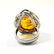 BALTIC AMBER GEMSTONE HANDMADE RING JEWELRY - 3