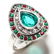 APATITE QUARTZ GEMSTONE RING HANDMADE JEWELRY