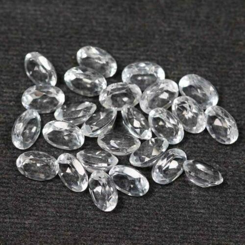 Natural White Topaz 3x5 MM Oval Faceted Cut 50 Pieces: Natural White Topaz 3x5 MM Oval Faceted Cut 50 Pieces Gemstone : White Topaz Shape : Oval Size : 3x5 MM Type : Faceted Cut Color : Colorless Quantity : 50 Pieces Weight : 14 Carats Country of Origin :