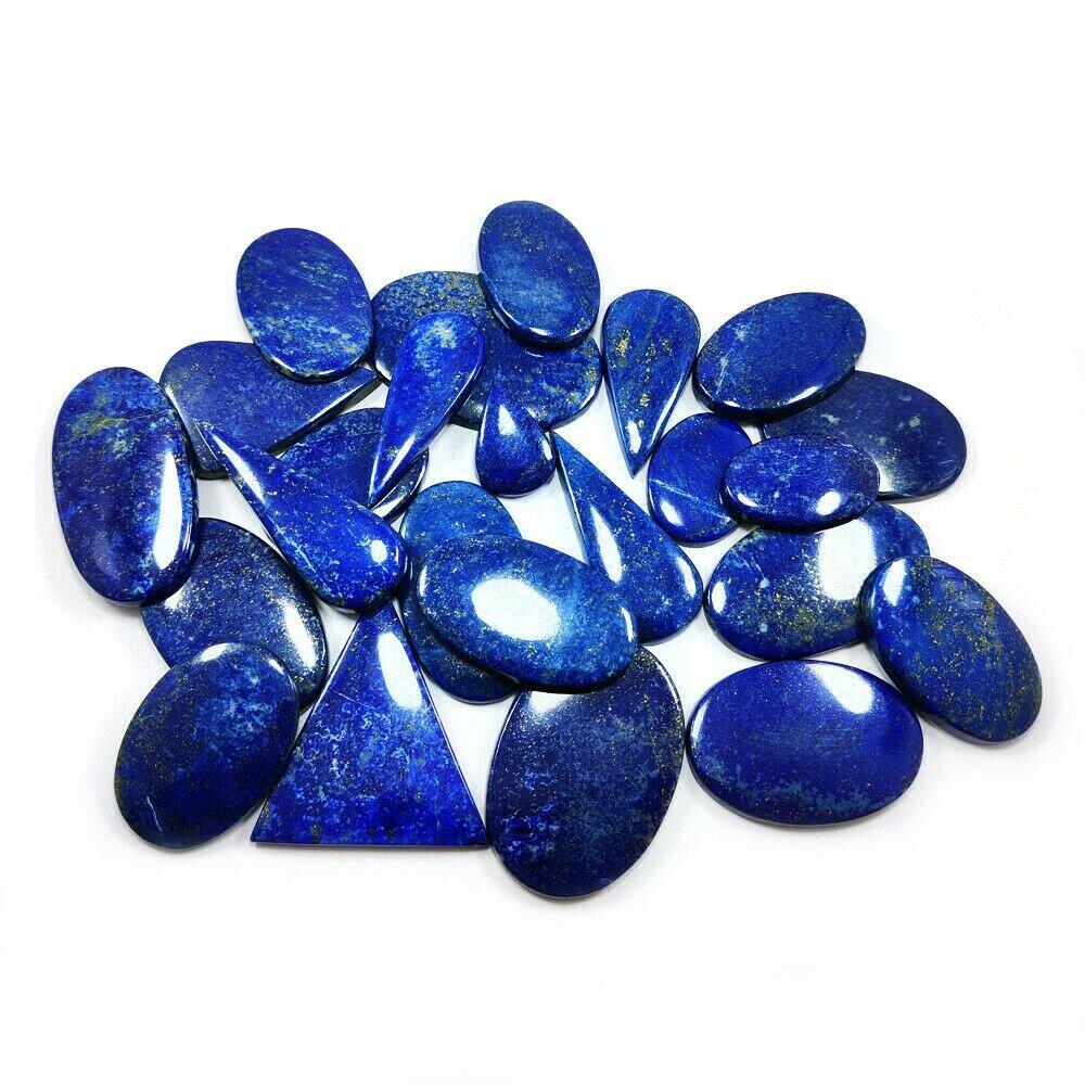 Natural Lapis Lazuli Gemstone Mix Shape 1000 Cts.: GEMSTONE - LAPIS LAZULI SHAPE - MIX SIZE - MIX WEIGHT - 1000.00 Cts. COLOR - BLUE NATURAL/LAB CREATED - NATURAL TREATMENT - NONE COUNTRY OF ORIGIN - AFGHANISTAN COUNTRY OF MANUFACTURE - INDIA