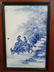 Chinese Blue & White Porcelain Plaque