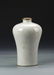 Chinese White Glazed Meiping Vase - 3