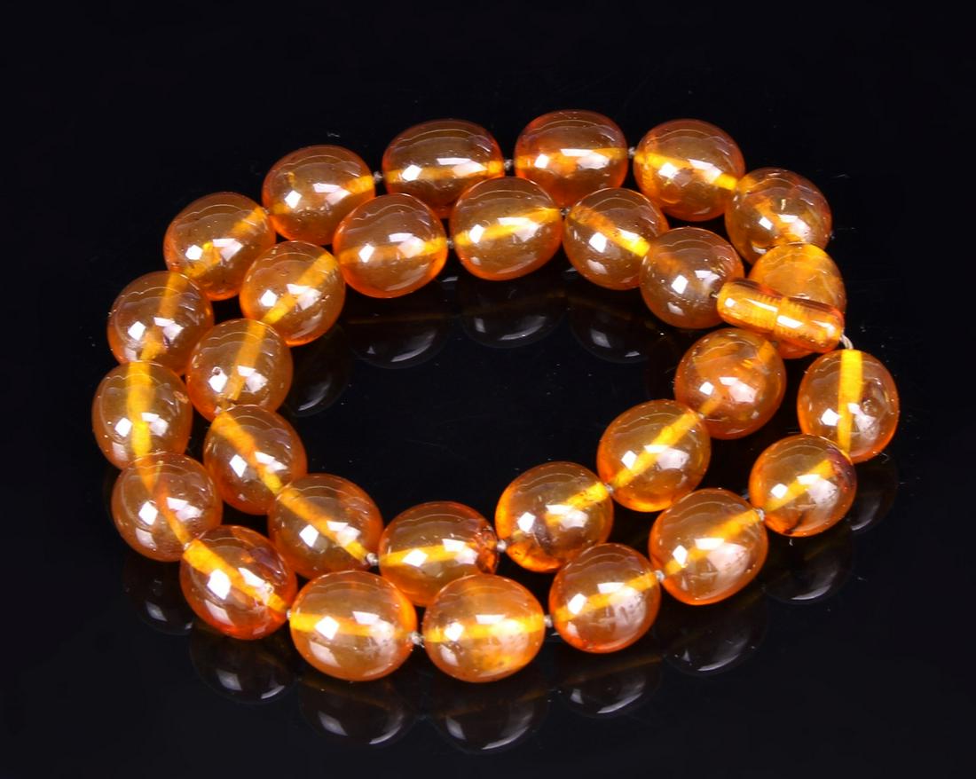 Chinese Amber Necklace (1 of 1)