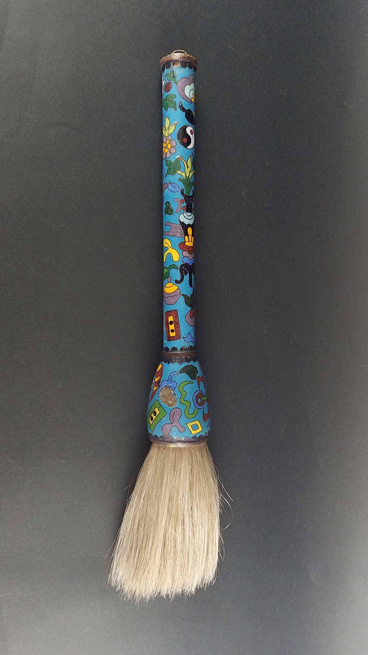 Chinese Cloisonne Brush (1 of 9)