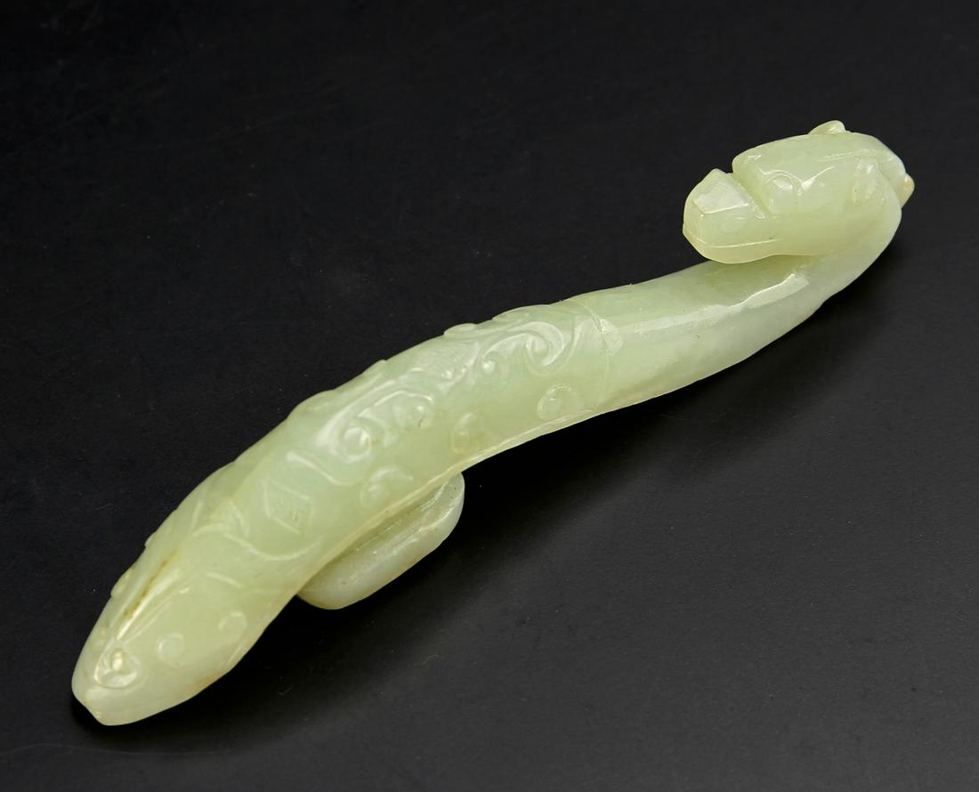 Chinese Jade Dragon Hook (1 of 1)