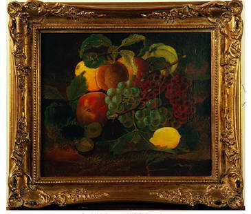 John F. Francis (1808 - 1886) Oil on Canvas: Description: Oil on canvas, signed John F. Francis (1808 - 1886) Pennsylvania. 12” x 14”, framed 16” x 18”