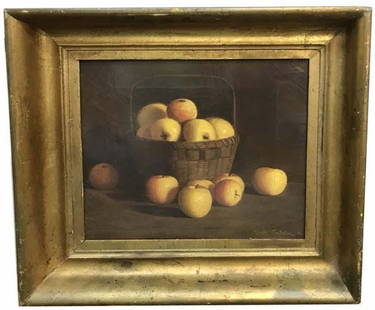 Oil On Canvas, Signed Emil (Soren Emil) Carlsen: Description: Oil on canvas, signed Emil (Soren Emil) Carlsen (1848 or 53 - 1932) New York, California, Denmark13 3/4" x 15 3/4". framed 18 1/2" x 21 1/2"