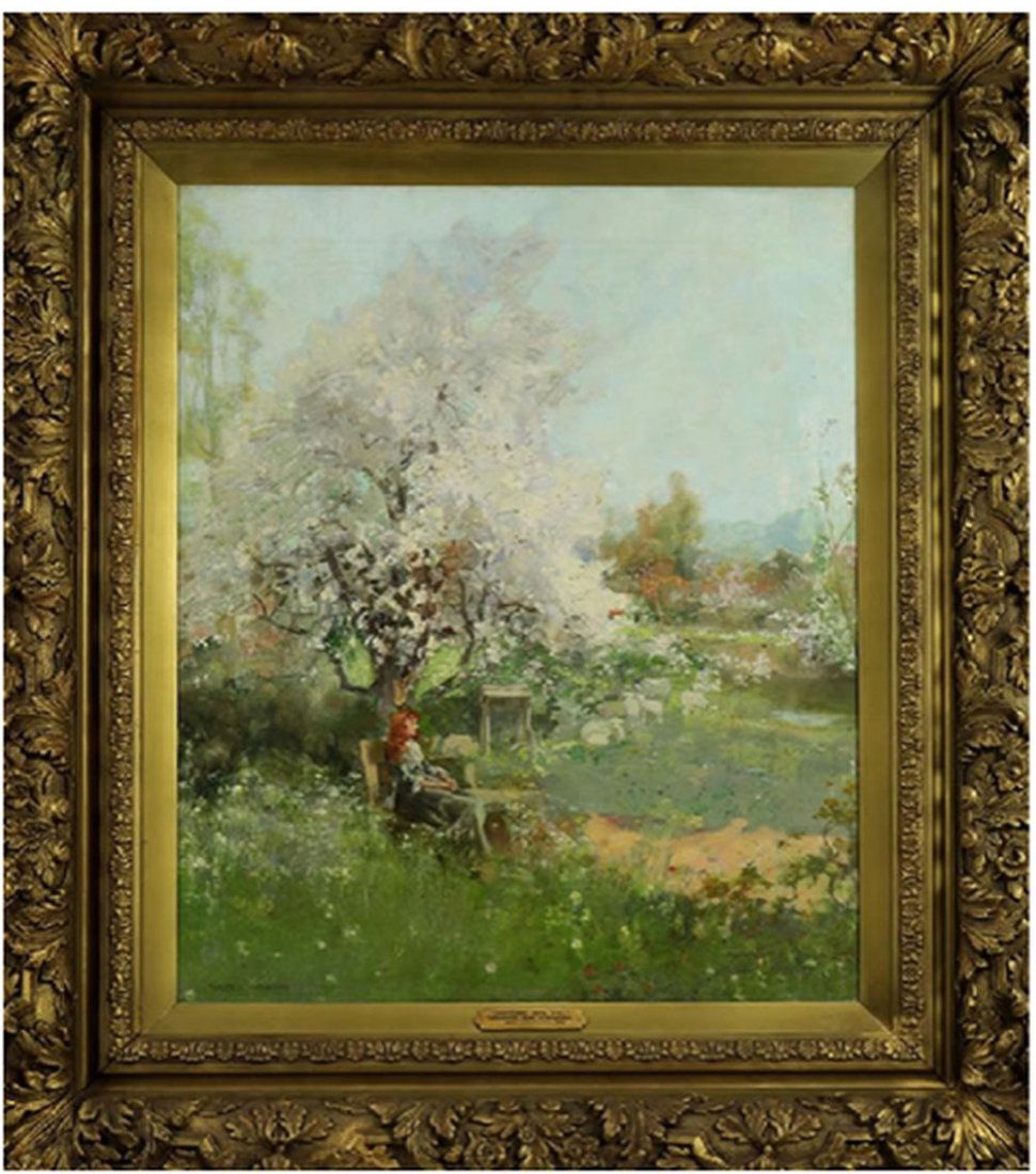Oil on Canvas Signed Theodor Von Hormann (1 of 4)