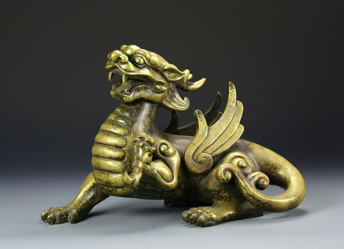 Chinese Brass Kylin (1 of 5)