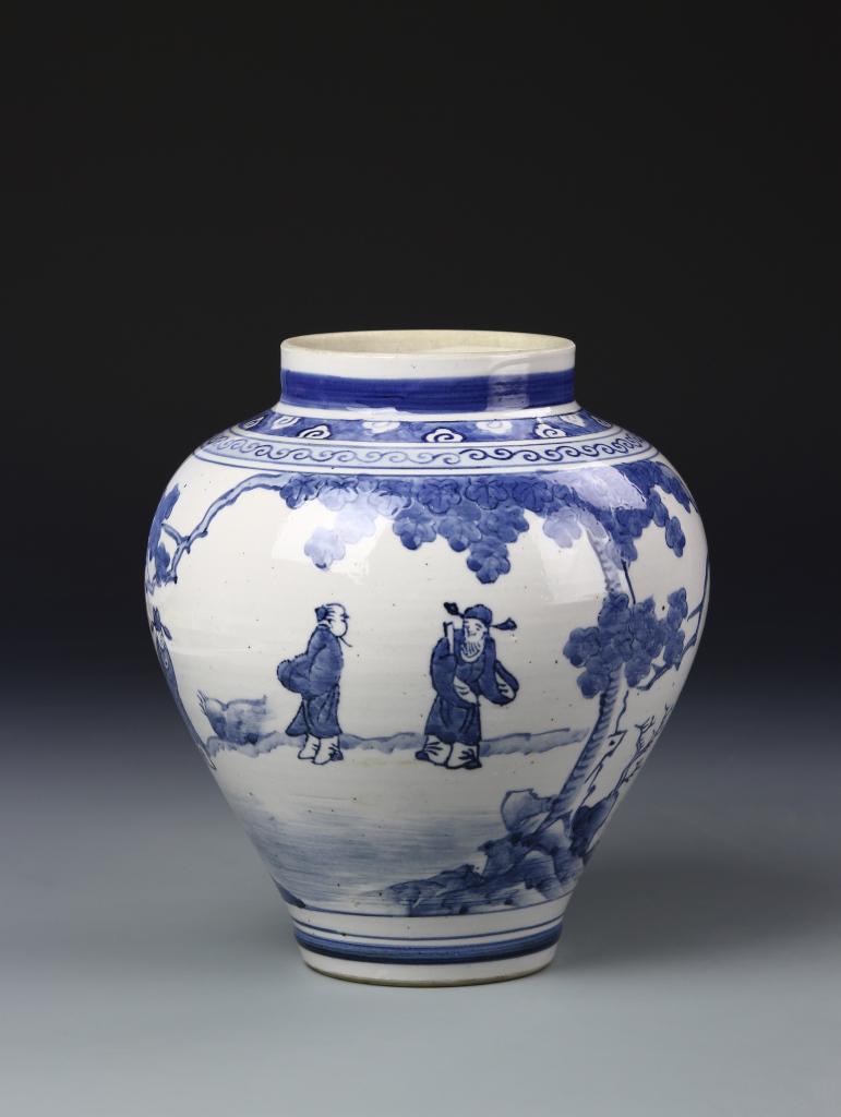Chinese Blue and White Jar (1 of 5)