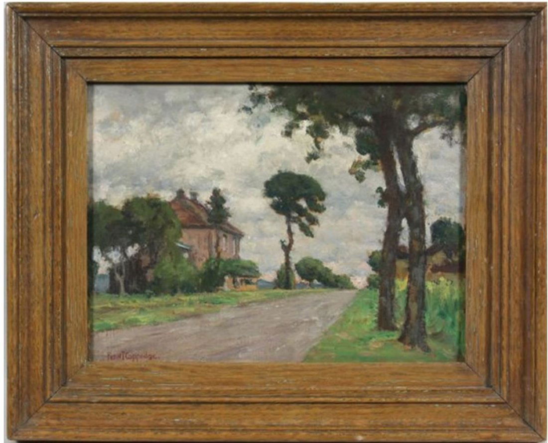 Oil on Panel Signed Fern Isabel Kuns Coopedge (1 of 3)