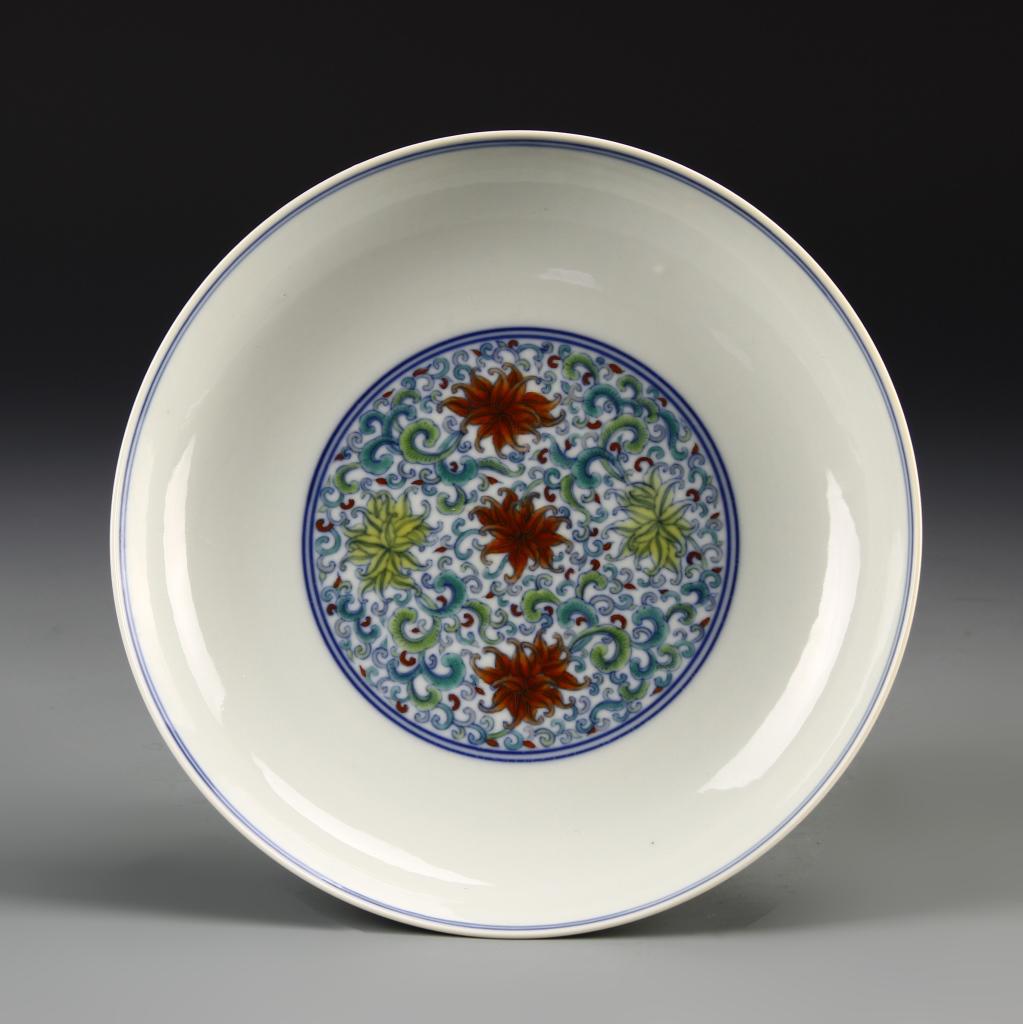 Chinese Doucai Plate (1 of 5)