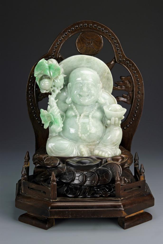 Chinese Jadeite Buddha (1 of 1)